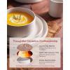 imageFamiware Star Dinnerware Set Plates and Bowls Sets for 8 24pcs Ribbed Stoneware Dishes  Chip ampamp Scratch Resistant Microwave ampamp Dishwasher Safe Tableware Vanilla WhiteMatte White