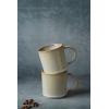 imagefamiware Coffee Mug Set for 4 Star 12 oz Catering Mugs Cup Set with Handle for Coffee Tea Cocoa Milk  Ceramic Stoneware Drinkware Set Cappuccino WhiteStarCappuccino White