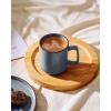 imagefamiware Coffee Mugs Set of 4 Nebula 14oz Coffee Mugs Ceramic Cup Set with Handle for Latte Tea Milk Cappuccino Cocoa MulticolorCharcoal