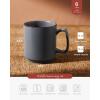 imagefamiware Coffee Mugs Set of 4 Nebula 14oz Coffee Mugs Ceramic Cup Set with Handle for Latte Tea Milk Cappuccino Cocoa MulticolorCharcoal