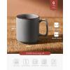 imagefamiware Coffee Mugs Set of 4 Nebula 14oz Coffee Mugs Ceramic Cup Set with Handle for Latte Tea Milk Cappuccino Cocoa MulticolorDark Gray