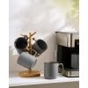 imagefamiware Coffee Mugs Set of 4 Nebula 14oz Coffee Mugs Ceramic Cup Set with Handle for Latte Tea Milk Cappuccino Cocoa MulticolorDark Gray