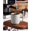 imagefamiware Coffee Mugs Set of 4 Nebula 14oz Coffee Mugs Ceramic Cup Set with Handle for Latte Tea Milk Cappuccino Cocoa MulticolorLight Gray