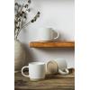 imagefamiware Coffee Mugs for 4 12 oz Mug Set Dringking Cup with Handle for Coffee Tea Cocoa Milk Milkyway serise WhiteMilkywayWhite