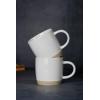 imagefamiware Coffee Mugs for 4 12 oz Mug Set Dringking Cup with Handle for Coffee Tea Cocoa Milk Milkyway serise WhiteMilkywayWhite