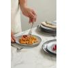 imagefamiware Dinner Plates Set of 6 1025 inch Pasta Plate Ocean Round Stoneware Dessert Plates Dish Set for Kitchen Microwave Dishwasher Safe Scratch Resistant BlueBlue