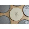 imagefamiware Dinner Plates Set of 6 1025 inch Pasta Plate Ocean Round Stoneware Dessert Plates Dish Set for Kitchen Microwave Dishwasher Safe Scratch Resistant BlueDark Gray