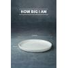 imagefamiware Dinner Plates Set of 6 1025 inch Pasta Plate Ocean Round Stoneware Dessert Plates Dish Set for Kitchen Microwave Dishwasher Safe Scratch Resistant BlueWhite