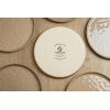 imagefamiware Dinner Plates Set of 6 1025 inch Pasta Plate Ocean Round Stoneware Dessert Plates Dish Set for Kitchen Microwave Dishwasher Safe Scratch Resistant BlueCinnamon Brown