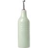 imagefamiware Jupiter 16oz Ceramic Olive Oil Dispenser Bottle 1 Piece Oil Dispenser for Kitchen with Stainless Steel Pourers Suitable for Storage Vinegar Soy Sauce Coffee Syrup Light PinkLight Green