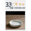 imagefamiware Milkyway 33 oz Bowl Set Pasta Bowls Set of 4 Salad Bowls Perfect for Your Friend for Housewarming Thanksgiving Christmas WhiteWhite
