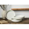 imagefamiware Milkyway 33 oz Bowl Set Pasta Bowls Set of 4 Salad Bowls Perfect for Your Friend for Housewarming Thanksgiving Christmas WhiteWhite