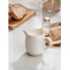 imagefamiware Milkyway Ceramic Sugar and Creamer Set 10oz Sugar Bowl ampamp 13oz Creamer Set  Stoneware Milk Pitcher ampamp Sugar Dispenser for Coffee Bar Kitchen or Countertop Coffee Serving Set Light GrayWhite