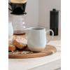 imagefamiware Milkyway Ceramic Sugar and Creamer Set 10oz Sugar Bowl ampamp 13oz Creamer Set  Stoneware Milk Pitcher ampamp Sugar Dispenser for Coffee Bar Kitchen or Countertop Coffee Serving Set Light GrayLight Gray