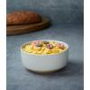 imagefamiware Milkyway Cereal Bowl Soup Bowls for 4 25 Ounce Bowls Set for Kitchen Bowl Set for Cereal Soup Rice Pasta Salad Oatmeal WhiteLight Gray