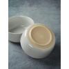 imagefamiware Milkyway Cereal Bowl Soup Bowls for 4 25 Ounce Bowls Set for Kitchen Bowl Set for Cereal Soup Rice Pasta Salad Oatmeal WhiteLight Gray