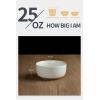 imagefamiware Milkyway Cereal Bowl Soup Bowls for 4 25 Ounce Bowls Set for Kitchen Bowl Set for Cereal Soup Rice Pasta Salad Oatmeal WhiteMulticolor