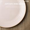 imagefamiware Milkyway Dinner Plates 1024 inch Plates for 6 Stoneware Dessert Plates Dish Set for Kitchen Reactive Glaze Plate Set Microwave and Dishwasher Safe Light PinkLight Pink