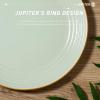 imagefamiware Milkyway Dinner Plates 1024 inch Plates for 6 Stoneware Dessert Plates Dish Set for Kitchen Reactive Glaze Plate Set Microwave and Dishwasher Safe Light PinkLight Green