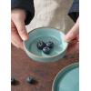 imagefamiware Nature Ceramic Soy Sauce Dish Dipping Bowls Set of 6 3 oz Dipping Sauce BowlsDishesCupsPlates Small Serving Bowls for Side Dishes Condiments Sushi Appetizer Dessert Snowy WhiteVerdure