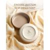 imagefamiware Nature Ceramic Soy Sauce Dish Dipping Bowls Set of 6 3 oz Dipping Sauce BowlsDishesCupsPlates Small Serving Bowls for Side Dishes Condiments Sushi Appetizer Dessert Snowy WhiteCinnamon Brown