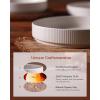 imagefamiware Star 75quot Pasta Bowls Set Salad Bowl Set of 4 Double Reactive Glaze Stackable Ideal for Your Friend for Housewarming Festivals Cappuccino WhiteWhite  Full Glaze Matte