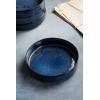 imagefamiware Star 75quot Pasta Bowls Set Salad Bowl Set of 4 Double Reactive Glaze Stackable Ideal for Your Friend for Housewarming Festivals Cappuccino WhiteNebulas Blue