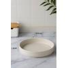 imagefamiware Star 825quot Pasta Bowls Large Dinner Bowls Set of 4 Salad Bowl Plates Shallow Bowls for Eating Matte White Full GlazeWhite  Full Glaze Matte