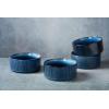 imagefamiware Star Cereal Bowl Set Soup Bowls Set of 6 Double Reactive Glaze Stackable 23 oz Deep Bowls Suitable for Cereal Popcorn Oatmeal Dessert  Dishwasher and Microwave Safe Cappuccino WhiteNebulas Blue