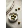 imagefamiware Star Soy Sauce Dish Ceramic Dipping Bowls Set of 6 4 oz Individual Dip Sauce CupsBowlsDishesPlates Small Serving Bowl for Side Dishes Dessert Ice Cream Condiments Sushi  Smoky BlueMatte White