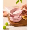 imagefamiware Starlight Soy Sauce Dish Ceramic Dipping Bowls Set of 6 3 oz Individual Dip Sauce CupsBowlsDishesPlates Small Serving Bowl for Side Dishes Dessert Ice Cream Condiment Starry BlueLight Pink