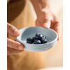 imagefamiware Starlight Soy Sauce Dish Ceramic Dipping Bowls Set of 6 3 oz Individual Dip Sauce CupsBowlsDishesPlates Small Serving Bowl for Side Dishes Dessert Ice Cream Condiment Starry BlueLight Blue
