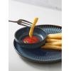 imagefamiware Starlight Soy Sauce Dish Ceramic Dipping Bowls Set of 6 3 oz Individual Dip Sauce CupsBowlsDishesPlates Small Serving Bowl for Side Dishes Dessert Ice Cream Condiment Starry BlueStarry Blue