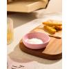 imagefamiware Starlight Soy Sauce Dish Ceramic Dipping Bowls Set of 6 3 oz Individual Dip Sauce CupsBowlsDishesPlates Small Serving Bowl for Side Dishes Dessert Ice Cream Condiment Starry BlueLight Pink