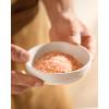imagefamiware Starlight Soy Sauce Dish Ceramic Dipping Bowls Set of 6 3 oz Individual Dip Sauce CupsBowlsDishesPlates Small Serving Bowl for Side Dishes Dessert Ice Cream Condiment Starry BlueMatte White
