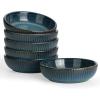 imagefamiware Starlight Soy Sauce Dish Ceramic Dipping Bowls Set of 6 3 oz Individual Dip Sauce CupsBowlsDishesPlates Small Serving Bowl for Side Dishes Dessert Ice Cream Condiment Starry BlueStarry Blue