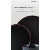 imageFamiware Mercury Plates and Bowls Sets 12 Pieces Stoneware Dinnerware Sets Dishes Set for 4 Microwave and Dishwasher Safe CharcoalMatte Black