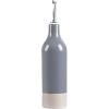 imagefamiware Milkyway 16oz Ceramic Olive Oil Dispenser Bottle Olive Oil and Vinegar Dispenser Bottle Set of 2 with Stainless Steel Pourers Suitable for Storage Vinegar Liquids Dark GrayDark Gray
