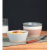 imagefamiware Saturn 4 Pieces Pasta Bowls Set 875 inch Salad Bowls Stackable Large Capacity Perfect for Your Friend for Housewarming Thanksgiving Cinnamon BrownMulticolor
