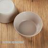 imagefamiware Saturn 4 Pieces Pasta Bowls Set 875 inch Salad Bowls Stackable Large Capacity Perfect for Your Friend for Housewarming Thanksgiving Cinnamon BrownCinnamon Brown