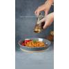 imagefamiware Saturn 4 Pieces Pasta Bowls Set 875 inch Salad Bowls Stackable Large Capacity Perfect for Your Friend for Housewarming Thanksgiving Cinnamon BrownDark Gray