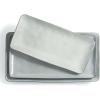 imagefamiware Serving Platter Rectangular 1567141126inch Serving Dishes for Entertaining Dishwasher Safe Stoneware Serving Trays for Party Food Turkey Snack Cheese Reactive Glaze Matte WhiteGray