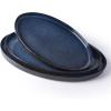 imageFamiware Serving Platter 161412 Inch Serving Dishes for Entertaining Party Serving Trays for Food Buffet Oval Platters for Food Large Plates for Bread Turkey Cheese Appetizer Nebulas Blue