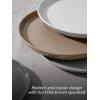 image:imageFamiware Saturn Dinnerware Sets for 4 12 Pieces Stoneware Plates and Bowls Dish Set  Chip and Scratch Resistant Microwave and Dishwasher Safe Tableware Dark GrayMultiColor Speckled 