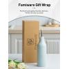 image:imagefamiware Milkyway 16oz Ceramic Olive Oil Dispenser Bottle 1 Piece Oil Dispenser for Kitchen with Stainless Steel Pourers Suitable for Storage Vinegar Soy Sauce Coffee Syrup Matte Beige WhiteLight Blue and Light Green