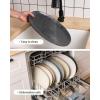 image:imagefamiware Serving Platter Oval 1559143129inch Serving Dishes for Entertaining Serving Bowls Dishwasher Safe Stoneware Serving Trays for Party Food Turkey Reactive Glaze Matte Dark CharcoalMatte Dark Charcoal
