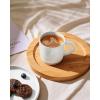 image:imagefamiware Coffee Mugs Set of 6 Meteor 13 oz Ceramic Mug Cup Set with Handle for Coffee Tea Cappuccino Latte Milk Creamy WhiteMilkywayWhite