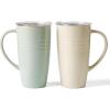 Jupiter-Light Green and Vanilla White