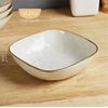 image:imagefamiware Large Pasta Bowls Set of 4 Ocean Round 85 Pasta Serving Bowl Large Dinner Bowls Kitchen Bowl Set Microwave and Dishwasher Safe Scratch Resistant Cappuccino WhiteVanilla White