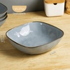 image:imagefamiware Large Pasta Bowls Set of 4 Ocean Round 85 Pasta Serving Bowl Large Dinner Bowls Kitchen Bowl Set Microwave and Dishwasher Safe Scratch Resistant Cappuccino WhiteBlue
